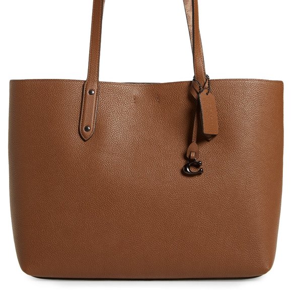 New COACH Central Signature Coated Canvas Tote - Picture 2 of 13